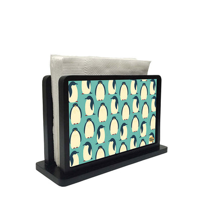 Tissue Holder Paper Napkin Stand - Pengwins Nutcase