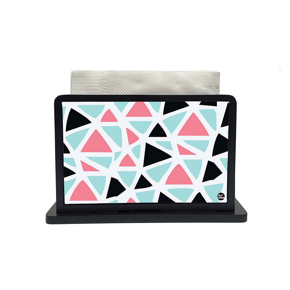 Tissue Holder Paper Napkin Stand - Diamond Pattern Nutcase