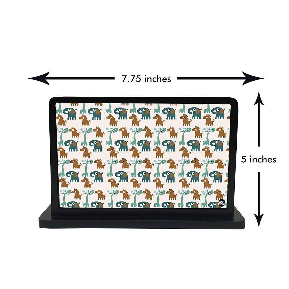 Tissue Holder Paper Napkin Stand - Baby Elephants Nutcase