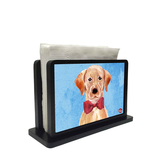 Tissue Holder Paper Napkin Stand - Loving Lab Nutcase