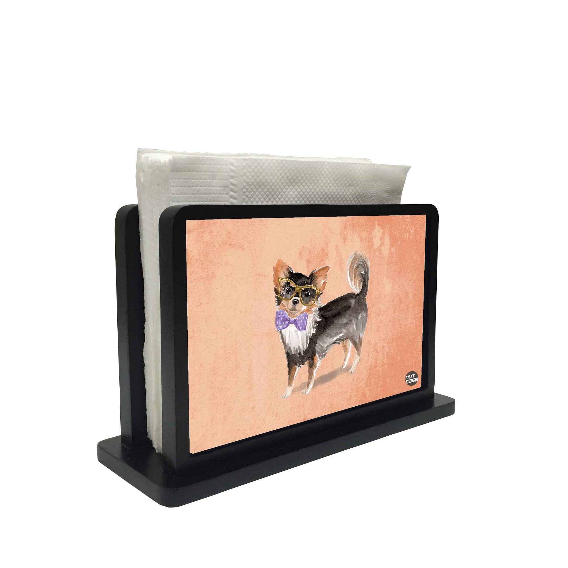 Tissue Holder Paper Napkin Stand - Smart Dog Nutcase