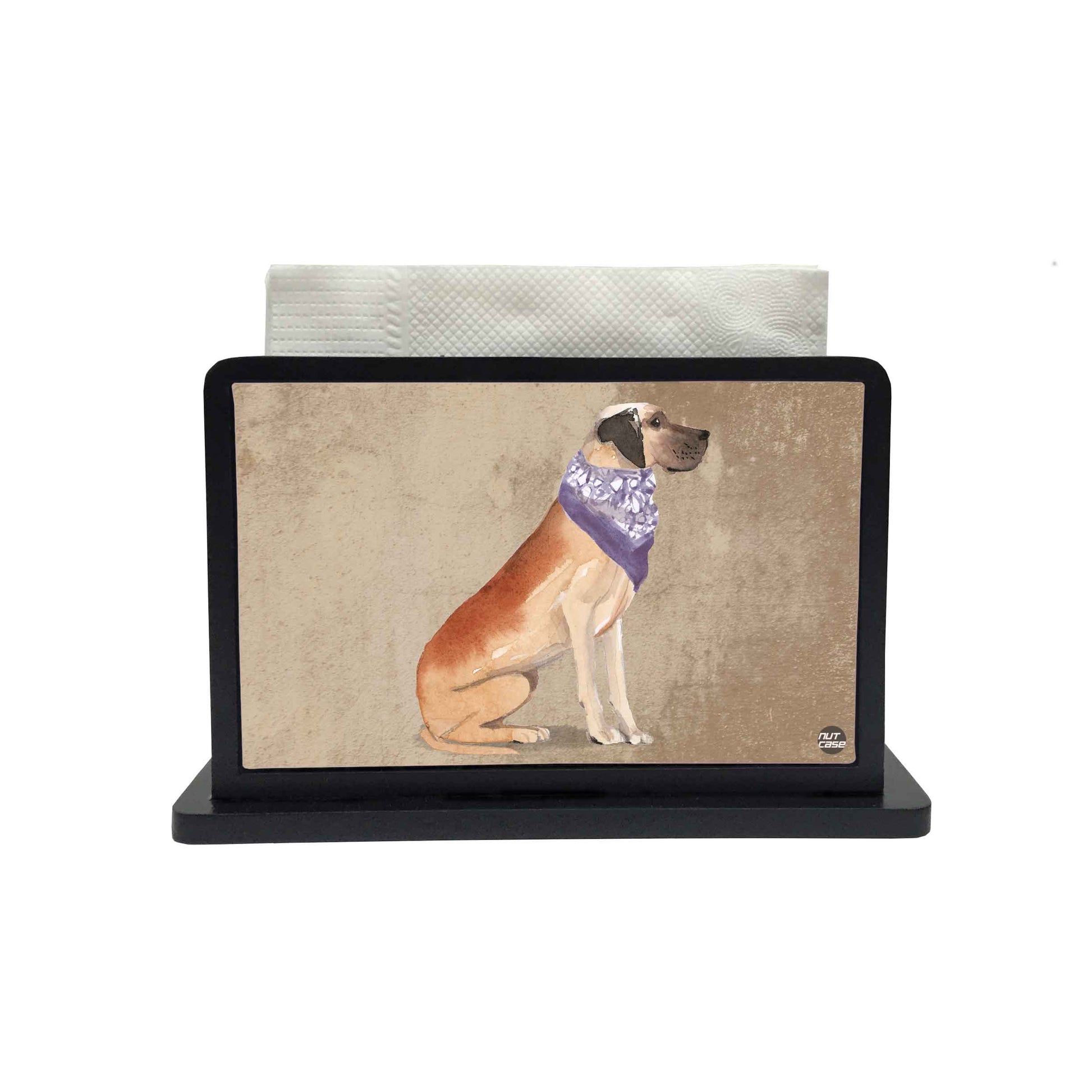 Tissue Holder Paper Napkin Stand - Good Boy Nutcase