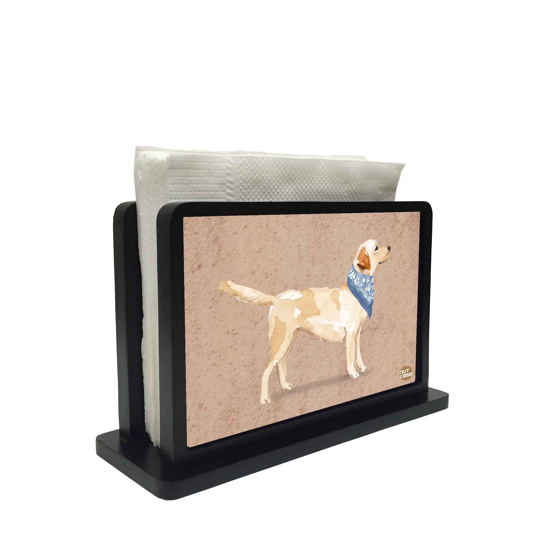 Tissue Holder Paper Napkin Stand - Good Dog Nutcase