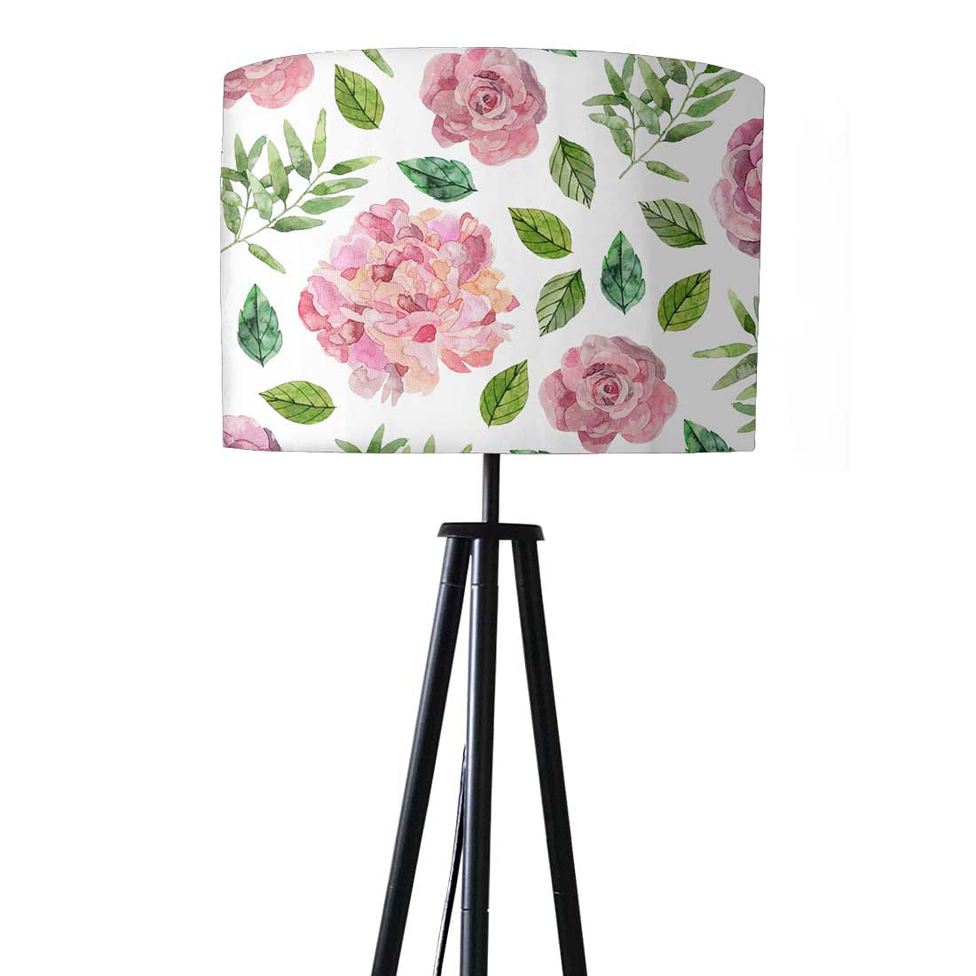 Tripod Floor Lamp Standing Light for Living Room - Sweet Floral Nutcase