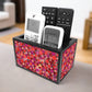 Remote Control Stand Holder Organizer For TV / AC Remotes -  Marble Red Nutcase