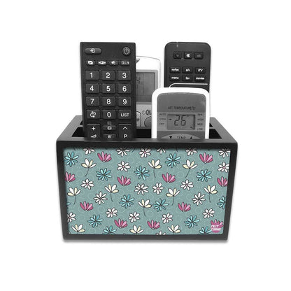 Organizer For TV AC Remotes - VINTAGE FLOWER PATTERN Nutcase