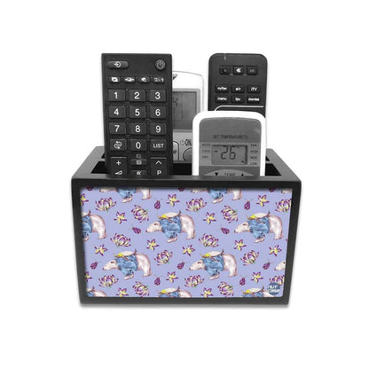 Organizer For TV AC Remotes - Polar Bear Riding Nutcase