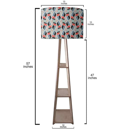 Tall Floor Lamps for Living Room - Abstract Design Effect Nutcase