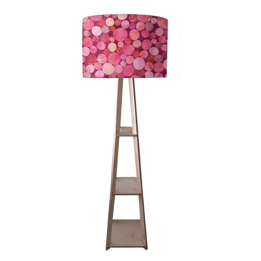 Standing Wooden Tripod Light - Pink Confetti Nutcase