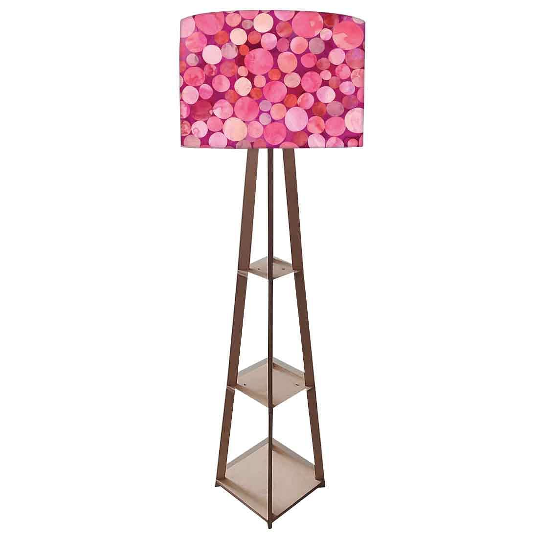 Standing Wooden Tripod Light - Pink Confetti Nutcase