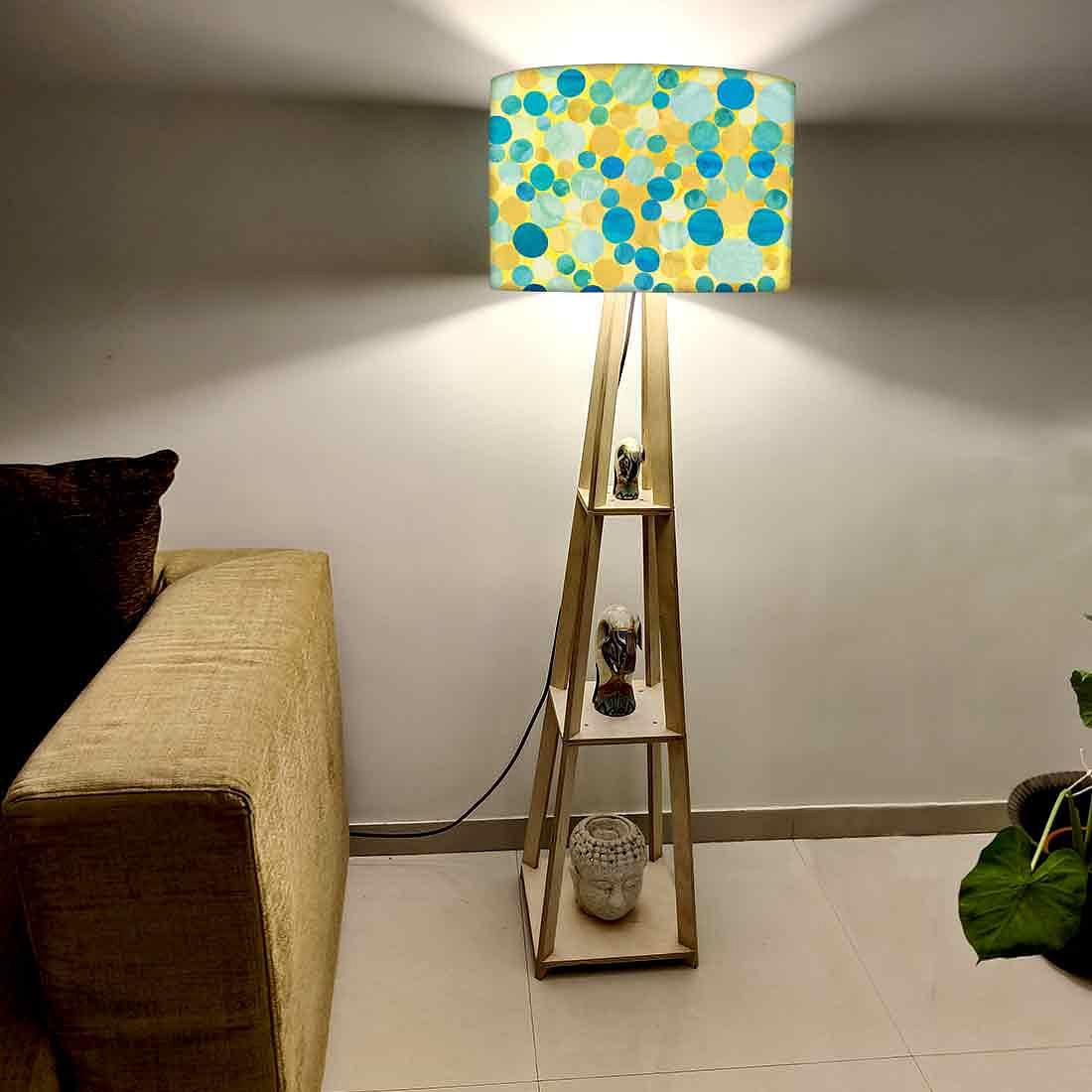 UEX7972 Mid-Century Modern Floor Lamp 24''W x 24''D x 64''H, Matte Bla –  Urban Ambiance