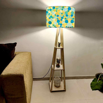 Wooden Standing Lamps for Living Room - Confetti Nutcase