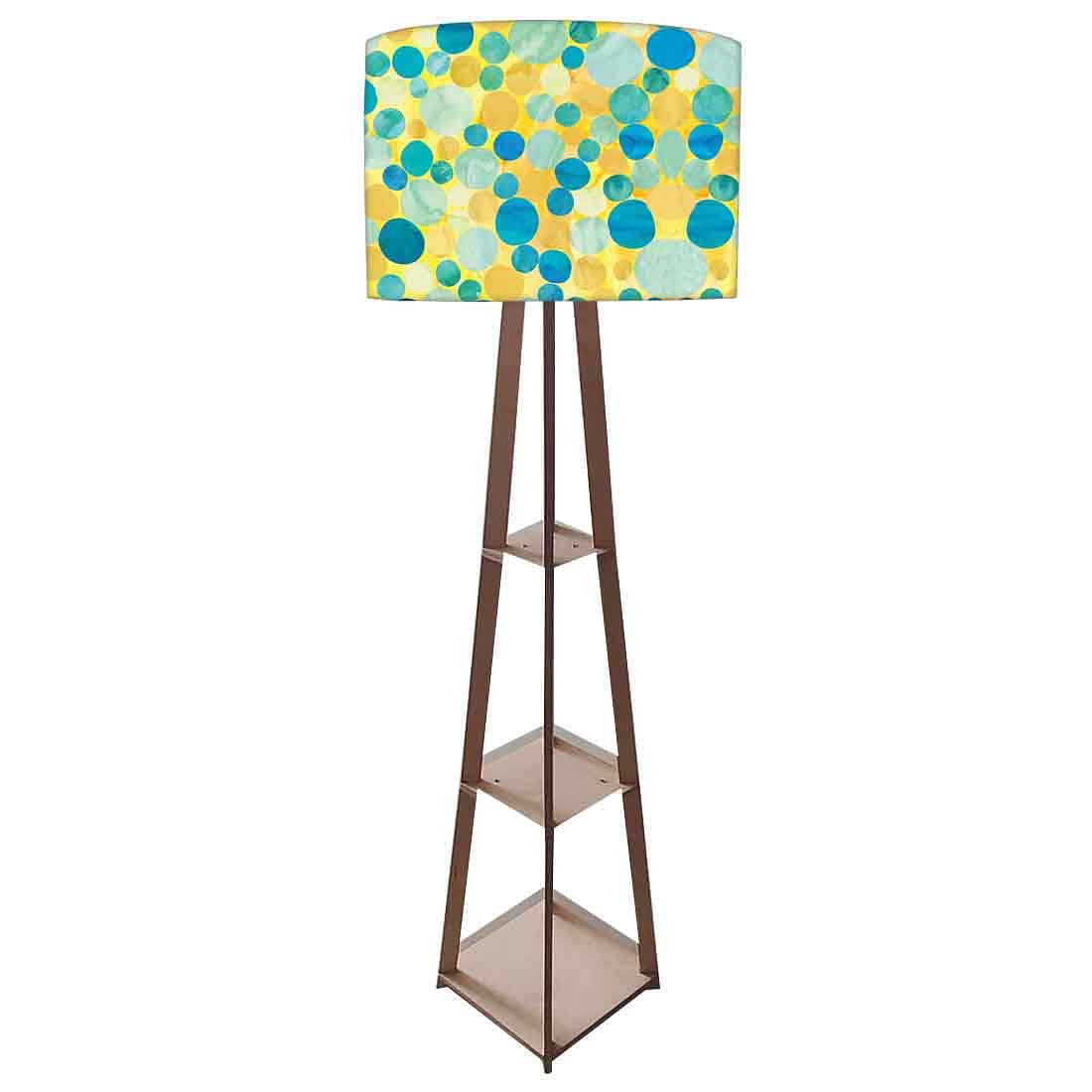 Wooden Standing Lamps for Living Room - Confetti Nutcase