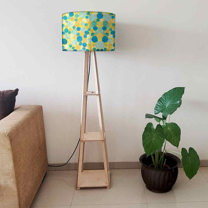 Wooden Standing Lamps for Living Room - Confetti Nutcase