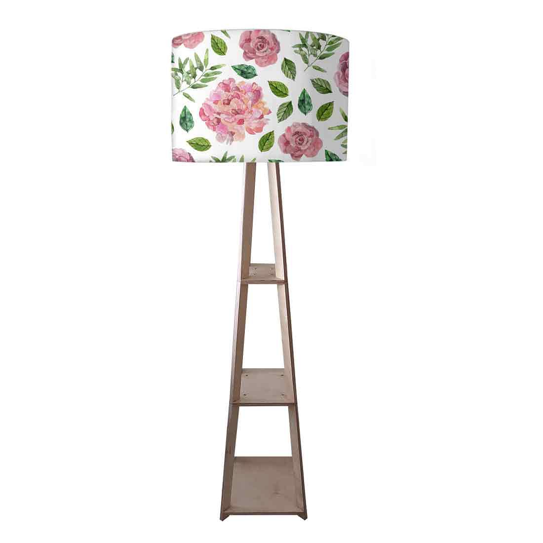 Modern Floor Lamps For Living Room - Sweet Floral Nutcase