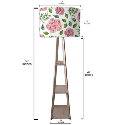 Modern Floor Lamps For Living Room - Sweet Floral Nutcase