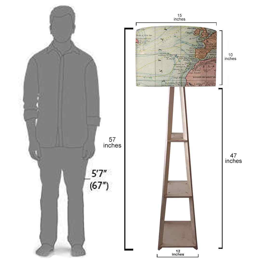Modern Floor Lamps - Map Nutcase