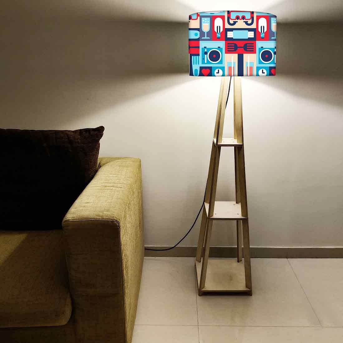 Floor Standing Lamps - Art Deco Elements Nutcase