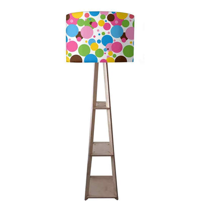 Children Floor Lamps for Bedroom Lights - Polka Dots Nutcase