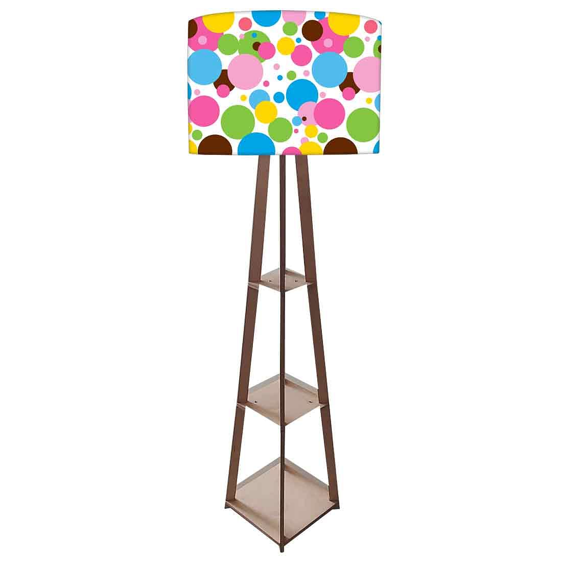 Children Floor Lamps for Bedroom Lights - Polka Dots Nutcase