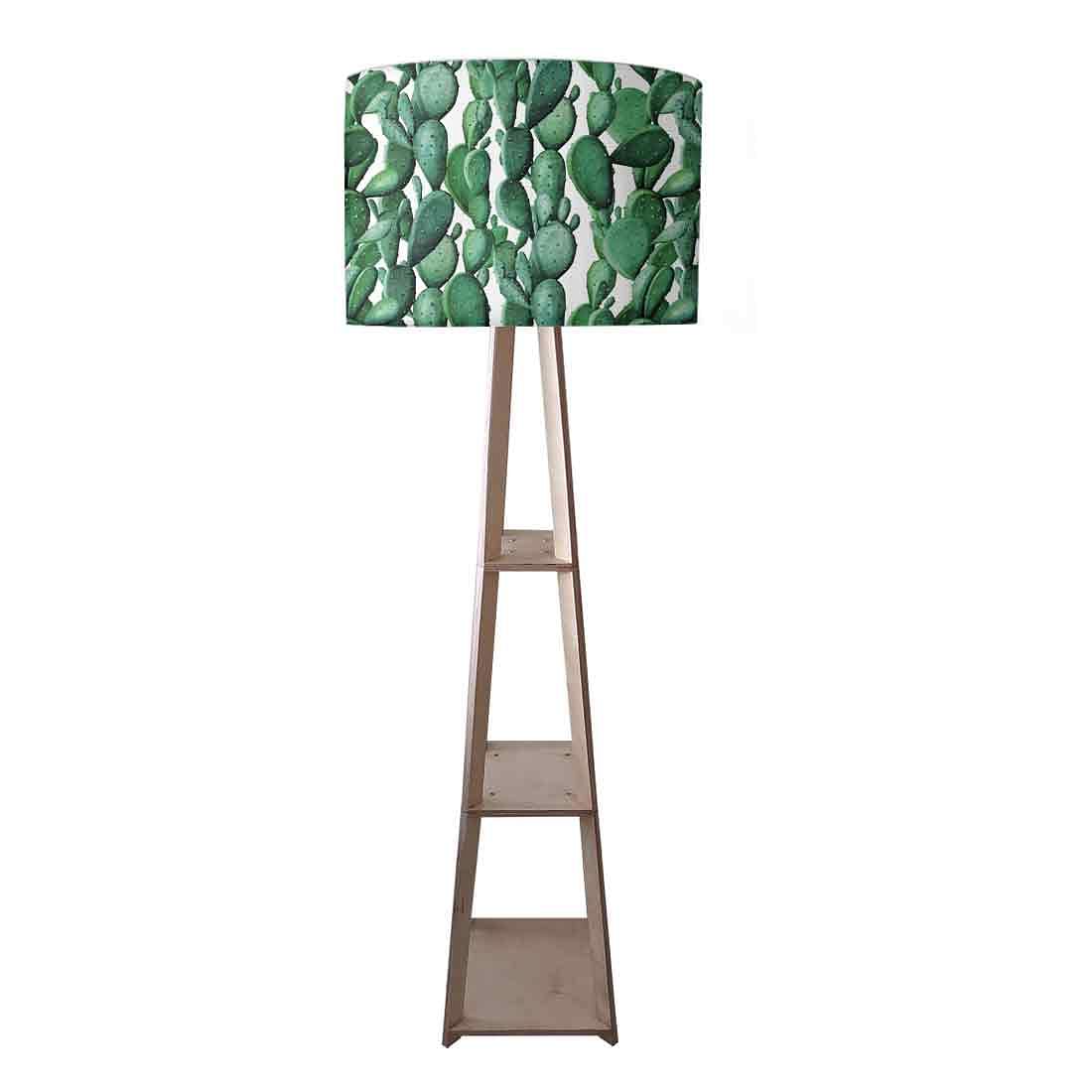 Wooden FloorLamp - Cactus Plant Nutcase