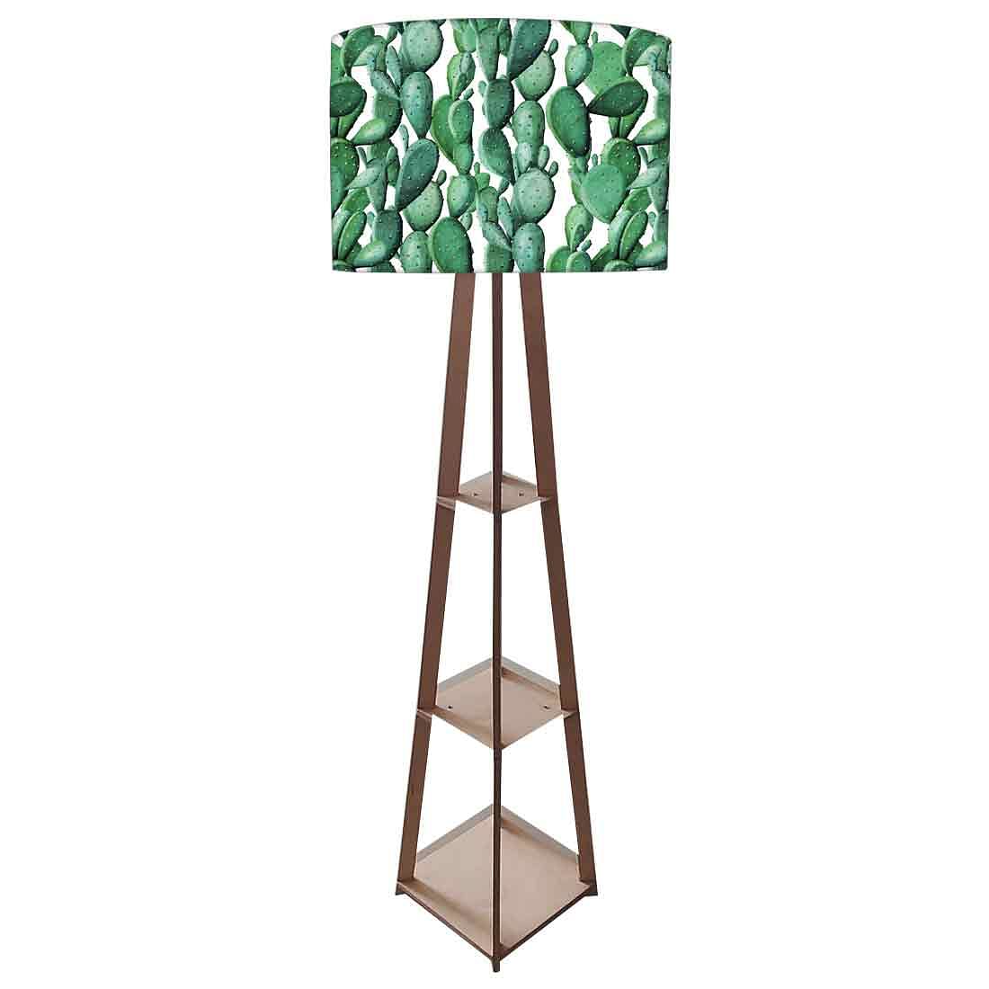 Wooden FloorLamp - Cactus Plant Nutcase