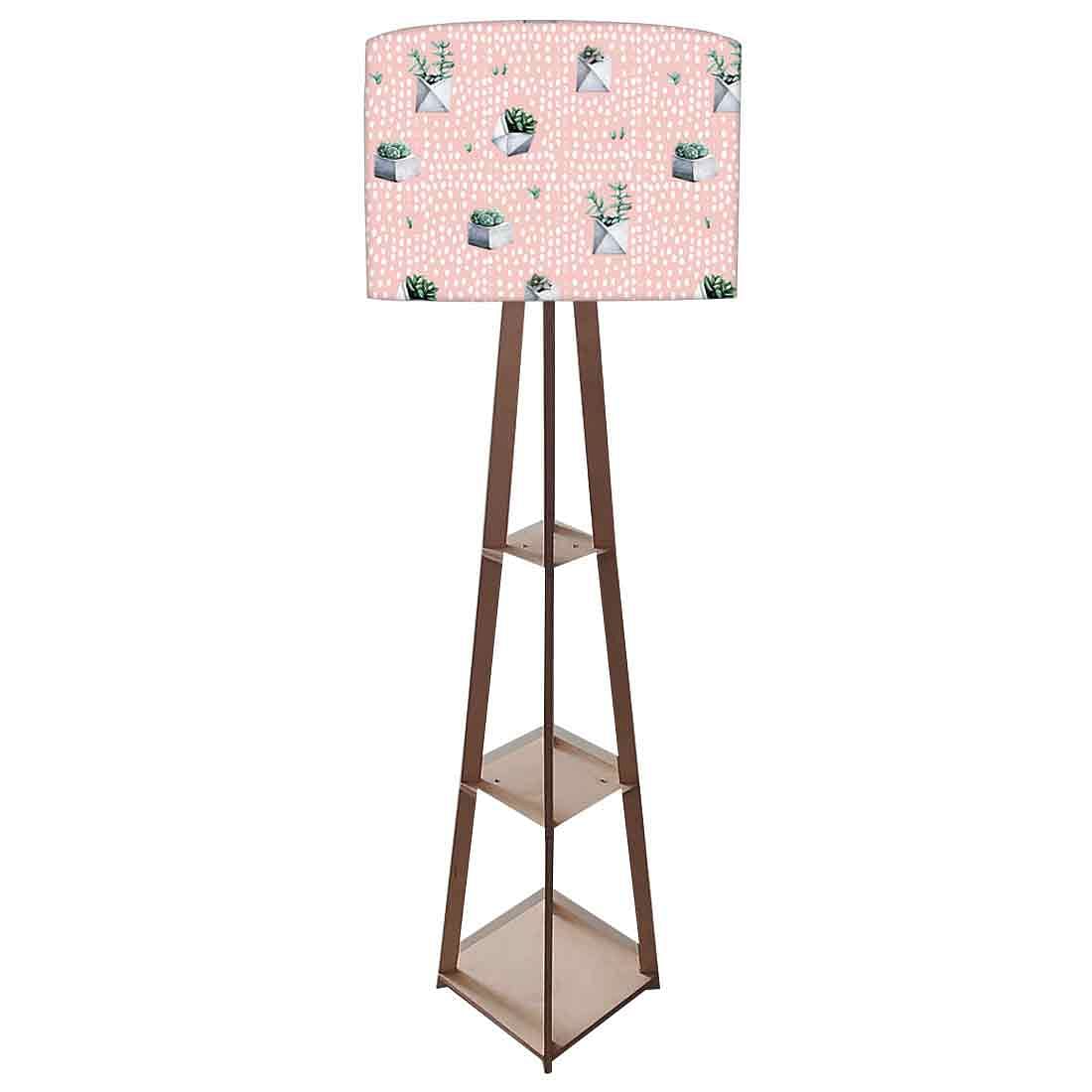 Floor Lamps for Living Room Night Light - Pink Cactus Nutcase