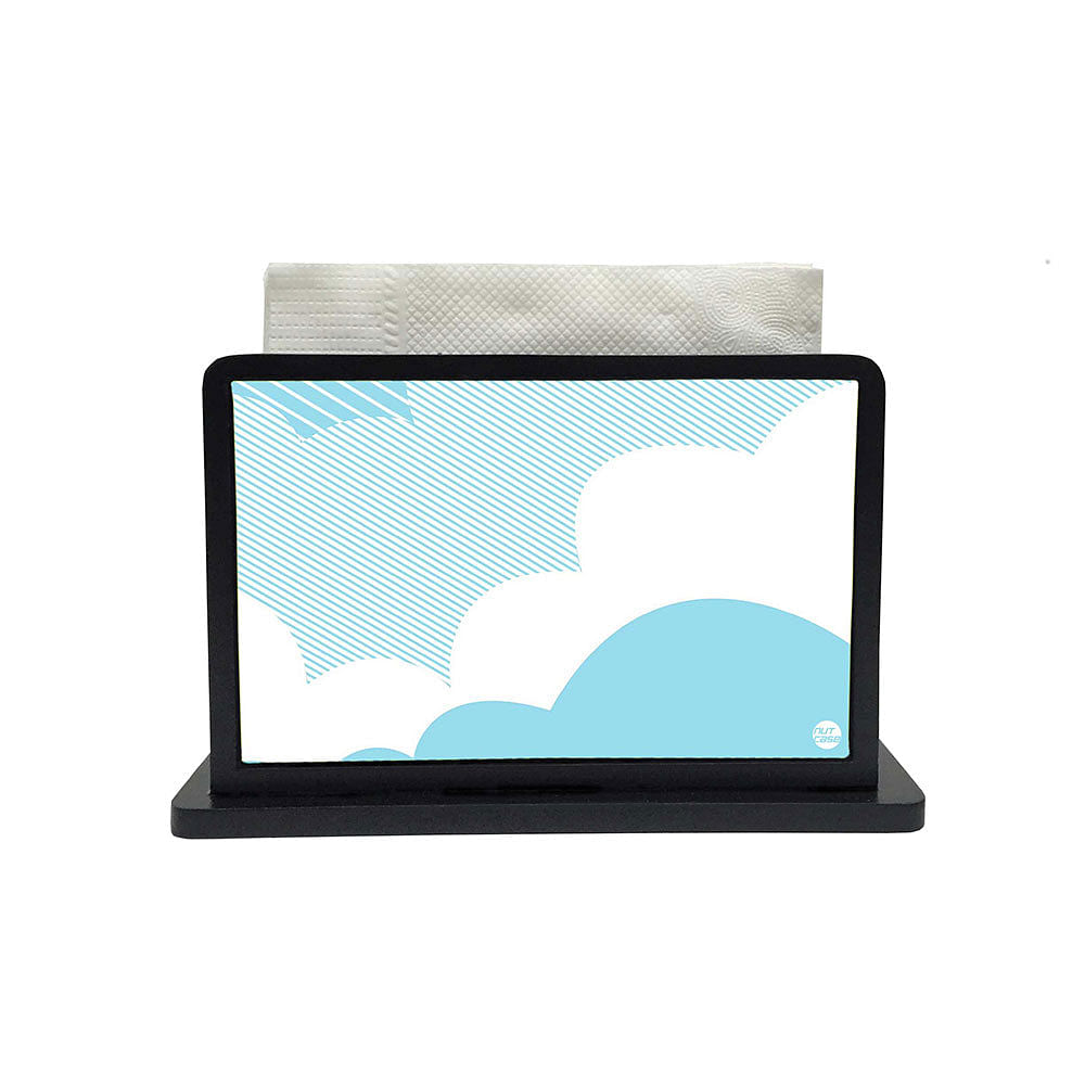 Tissue Holder Paper Napkin Stand - Blue sky Nutcase