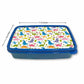 Plastic Kids Lunch Box for School Boys Snack Containers - Dinosaur Nutcase