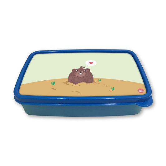 Designer School Snack Box for Boys Lunch Box Organizer - Badgers Nutcase