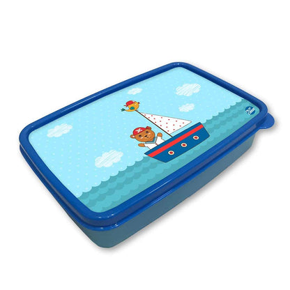 Snack Containers for School Boys Lunch Box - Bear and Ship Nutcase