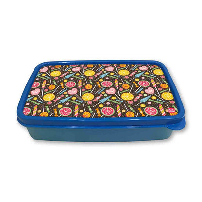 Plastic Designer Storage Box for Snacks School Boys - Candy Nutcase