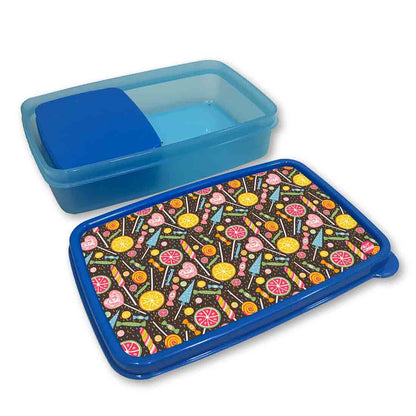 Plastic Designer Storage Box for Snacks School Boys - Candy Nutcase