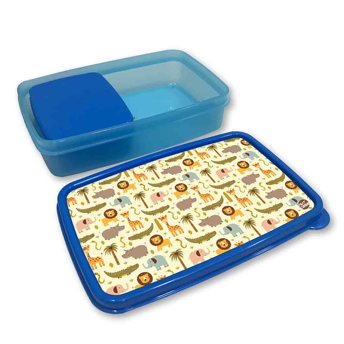 Birthday Party Snacks Box for Return Gifts Kids Boys - Wild Animals Nutcase