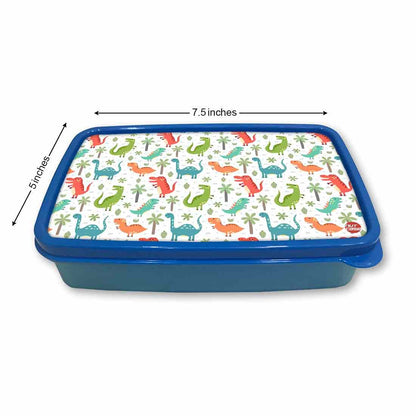 Designer Childrens Lunch Box for Boys Return Gifts Birthday Party - Dinosaur Nutcase