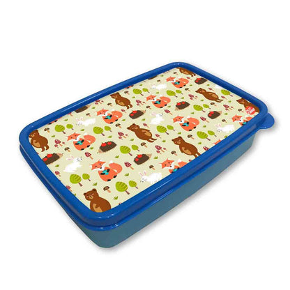 Snacks Biscuit Box for Kids School Lunch Box - Rabbit and Bear Nutcase