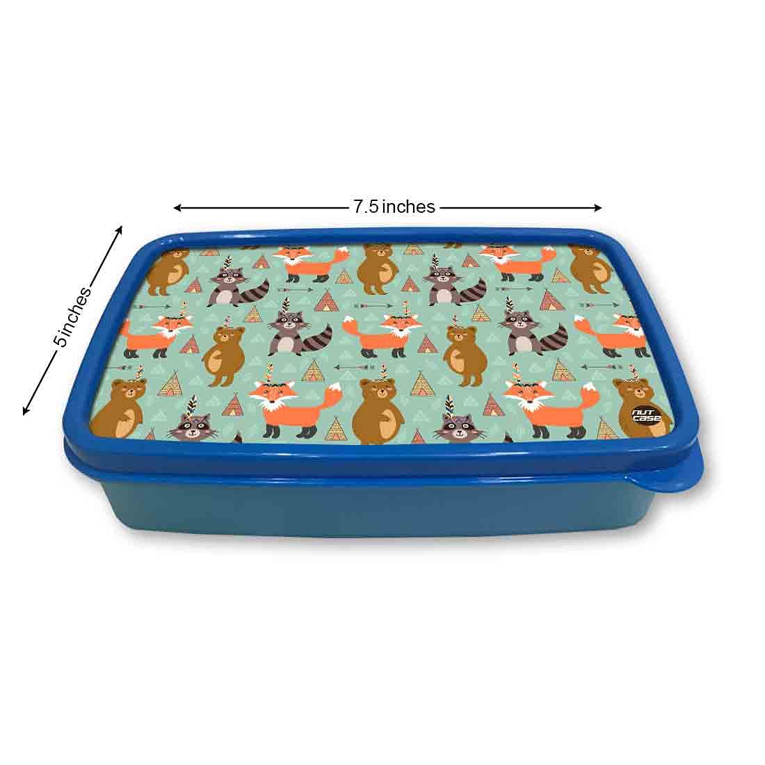 Best School Lunch Box for Boys Return Gifts Birthday Party - Bear and Fox Nutcase