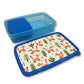 Plastic Designer Lunch Box for Kids School Boys - Fox and Tree Nutcase