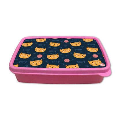 Designer Kids Lunch Box for School Return Gifts Birthday Party - Cute Cat Nutcase