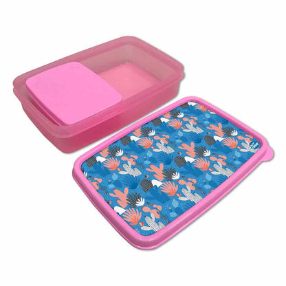 Lunch Box With Compartments for Girls Snack Containers - Cactus Plant Nutcase