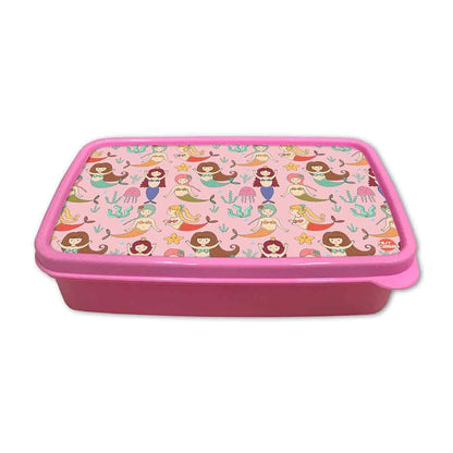 School Lunch Organizer Box for Girls Return Gifts Birthday Party - Mermaid Nutcase