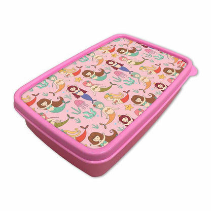 School Lunch Organizer Box for Girls Return Gifts Birthday Party - Mermaid Nutcase