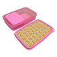 School Girls Lunch Box for Snacks With Small Container - Cute Cat Nutcase
