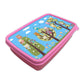 Plastic Tiffin Box for Kids Girls School Snack Containers - Small Owls Nutcase