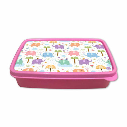 Kids Funny Lunch Box for Girls Return Gifts Birthday Party - Elephant Nutcase