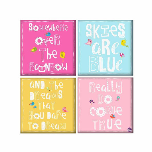 Wall Art Decor Panel For Home - Skies are Blue Nutcase