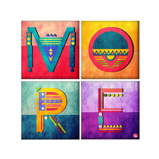 Wall Art Decor Panel For Home - More Nutcase