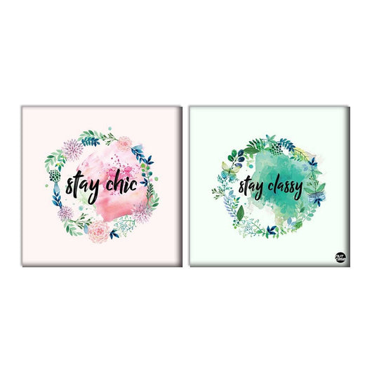 Wall Art Decor Panel For Home - Stay Classy Nutcase