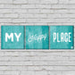 Wall Art Decor Hanging Panels Set Of 3 -My Happy Place Nutcase