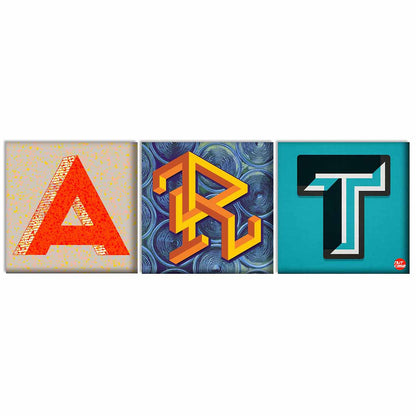 Wall Art Decor Hanging Panels Set Of 3 -ART Nutcase